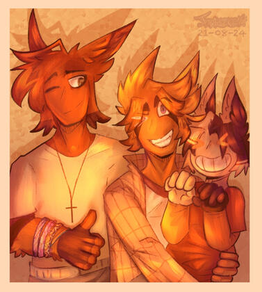 Cousins! They belong to MosaRiss!