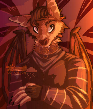 Oslo is MedievalBreadLoaf’s big dragon-bat :]