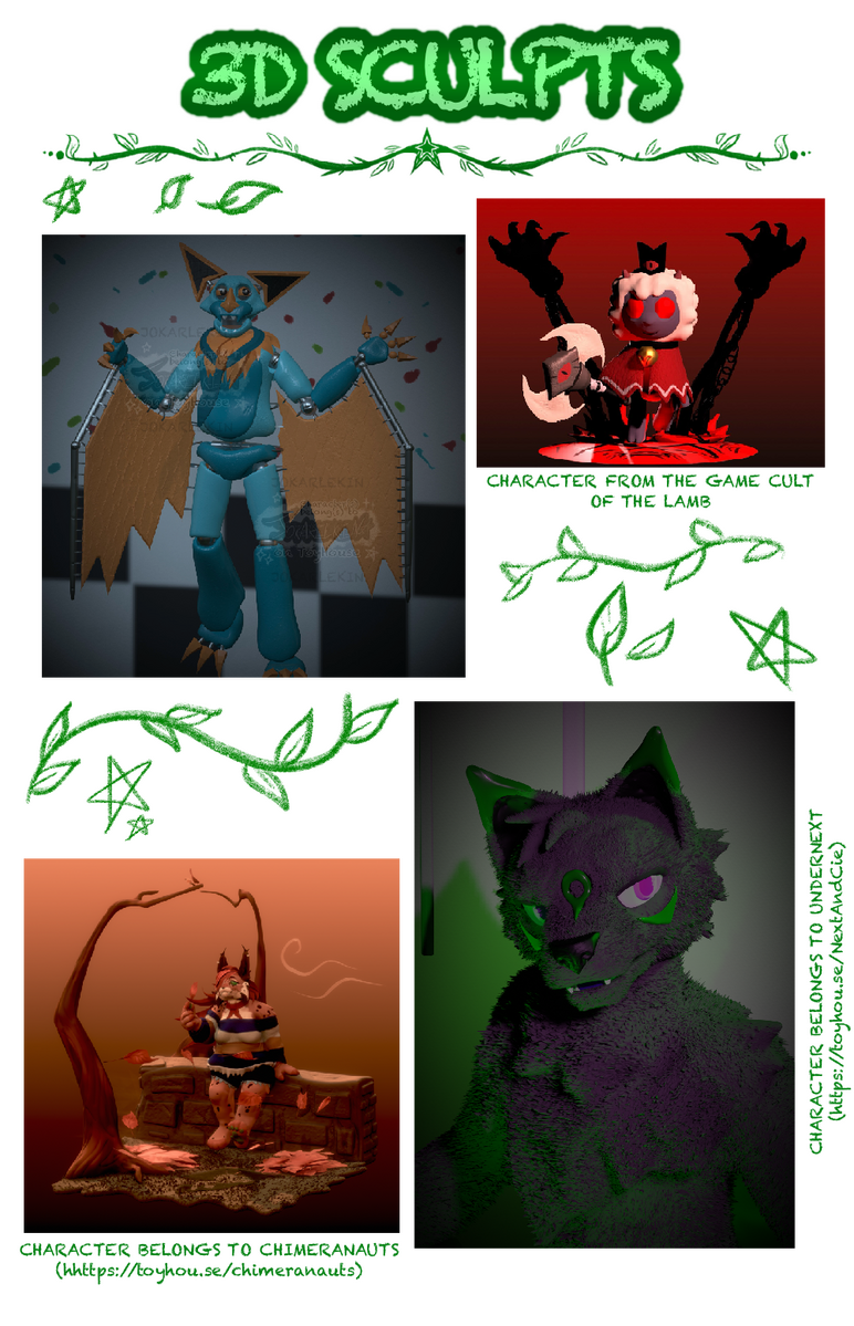 3D Sculpts